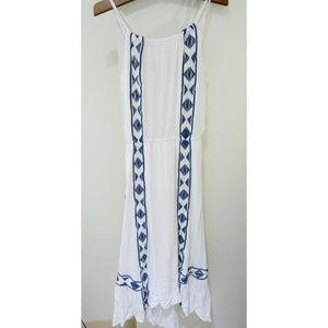 Ella Moss White Maxi Dress